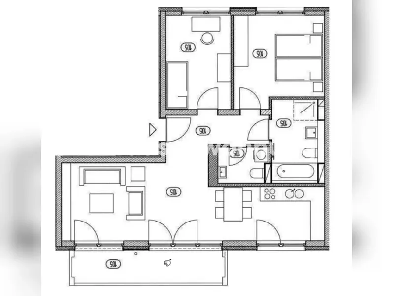 Tauschwohnung: 3 Zi Wohnung mit eigenem Garten, Garage, Rathaus Lichtenberg — photo 1